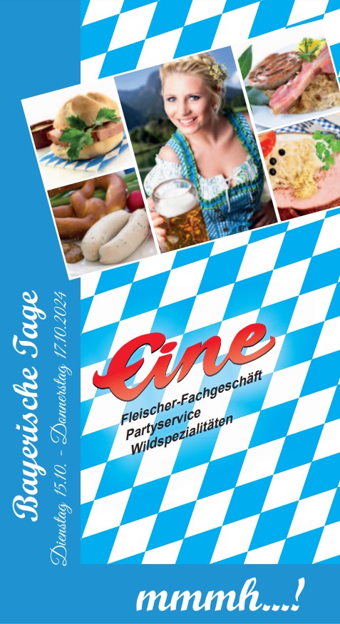 Unser Flyer für unsere Bayerischen Tage 2024